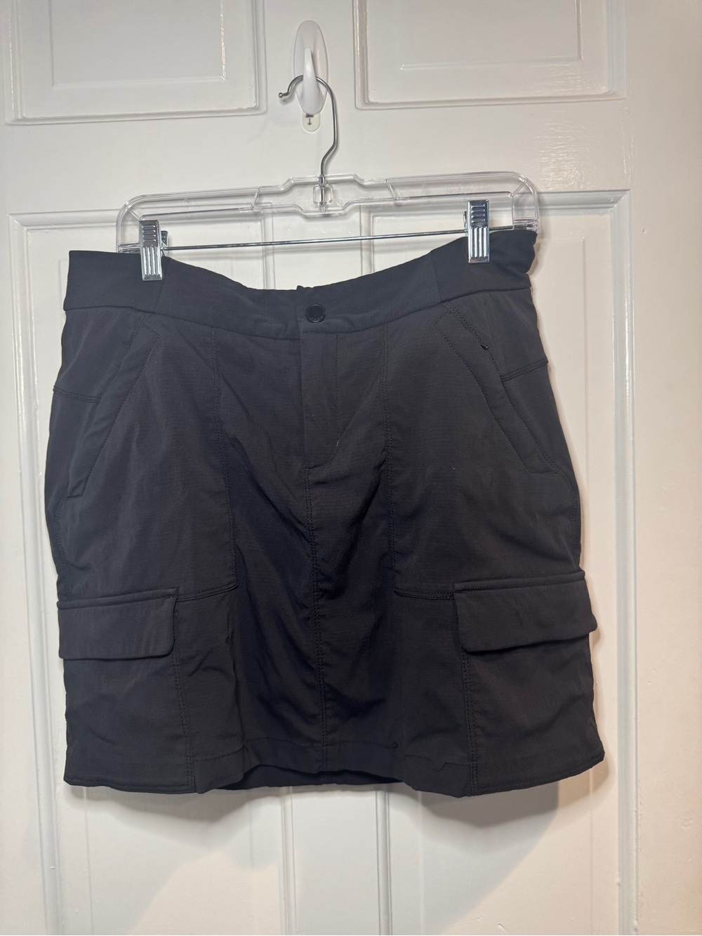 Athleta Black Cargo Skort with Utility Pockets